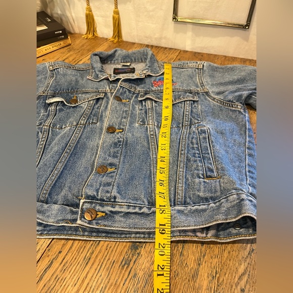 PLANET HOLLYWOOD Vintage Nashville Denim Jacket - Kids Size 10 - Picture 9 of 10